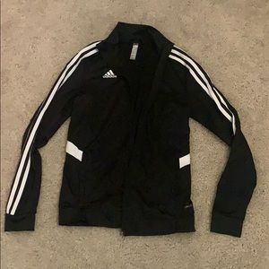 XS black Adidas jacket. Climalite. Like new!
